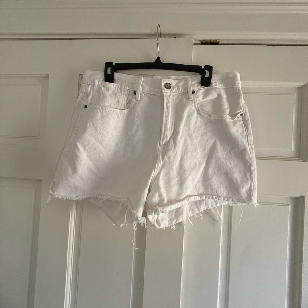 Women's White FRAME Denim Shorts